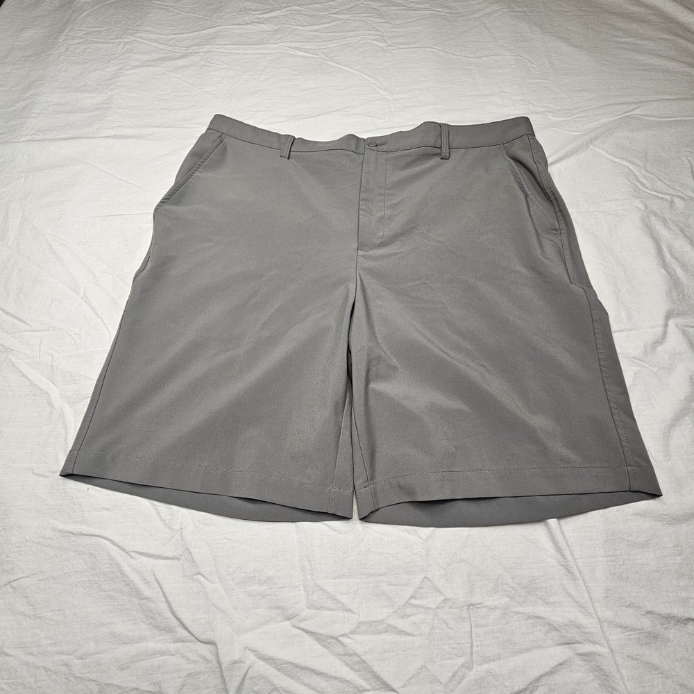 FootJoy Gray Flat Front Performance Shorts